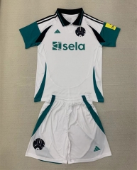 2024-2025 Newcastle United 2nd Away White Soccer Uniform-AY