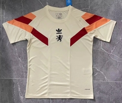 2024-2025 Manchester United Beige Thailand Training Jersey AAA-2786