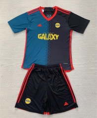 2024-2025 Los Angeles Galaxy 2nd Away Blue&Black Soccer Uniform-AY