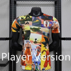 Player Version 2024-2025 Special Version Japan Yellow&Black Thailand Soccer Jersey AAA-888