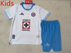 2024-2025 Cruz Azul Away White Kid/Youth Soccer Uniform-507