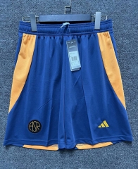 2024-2025 Roma 2nd Away Blue Thailand Soccer Shorts