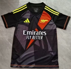 2024-2025 Arsenal Goalkeeper Black Thailand Soccer Jersey AAA