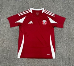 2024-2025 Qatar Home Red Thailand Soccer Jersey AAA-512