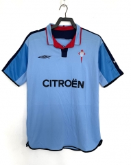 Retro Version 03-04 Celta de Vigo Home Light Blue Thailand Soccer Jersey AAA-811