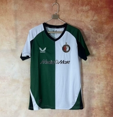2024-2025 Feyenoord Rotterdam 2nd Away White&Green Thailand Soccer Jersey AAA-7209