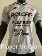 Player Version 2024-2025 Necaxa Away Gray&White Thailand Soccer jersey AAA-4952