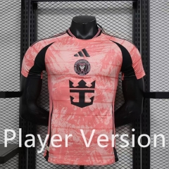 Player Version 2024-2025 Special Version Inter Miami CF Pink Thailand Soccer Jersey AAA-888