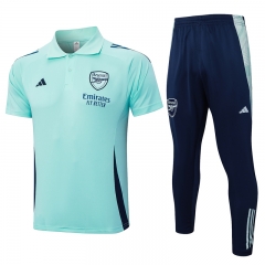 2024-2025 Arsenal Light Green Thailand Polo Uniform-815