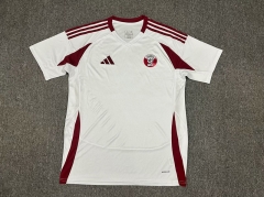 2024-2025 Qatar Away White Thailand Soccer Jersey AAA-512
