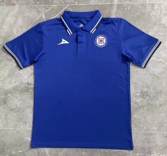 2024-2025 Cruz Azul Blue Thailand Polo Shirt-2786