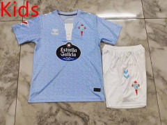 2024-2025 Celta de Vigo Home Light Blue Kids/Youth Soccer Uniform-4193