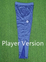 Player Version 2024-2025 Inter Milan Gray Thailand Soccer Long Pants-9926