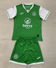 2024-2025 Hibernian Home Green Soccer Uniform-AY