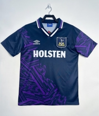 Retro Version 94-95 Tottenham Hotspur Away Purple Thailand Soccer Jersey AAA-811