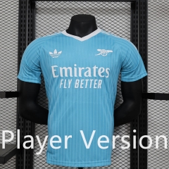 Player Version 2024-2025 Special Version Arsenal Blue Thailand Soccer Jersey AAA-888
