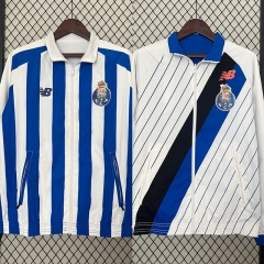 2024-2025 Porto Blue&White Thailand Double-Sided Wear Thailand Trench Coats-0255