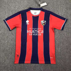 2024-2025 Huesca Home Red&Blue Thailand Soccer Jersey AAA-417