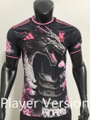 Player Version 2024-2025 Special Version Japan Pink&Black Thailand Soccer Jersey AAA-SJ