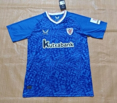 New sponsor 2024-2025 Athletic Bilbao Away Blue Thailand Soccer Jersey AAA-0141