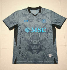 (S-4XL) 2024-2025 Napoli 2nd Away Light Gray Thailand Soccer Jersey AAA-818