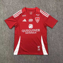 2024-2025 Stade Brestois 29 Home Red Thailand Soccer Jersey AAA-417