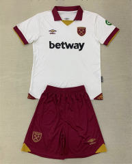 2024-2025 West Ham United 2nd Away White Soccer Uniform-AY