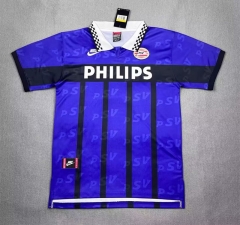 Retro Version 95-96 PSV Eindhoven Away Blue Thailand Soccer Jersey AAA-4130