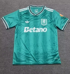 2024-2025 Aston Villa Green Thailand Soccer Jersey AAA-2390