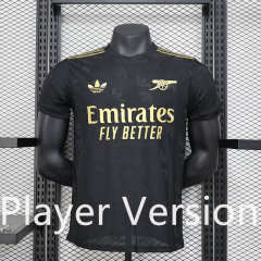 Player Version 2024-2025 Special Version Arsenal Black Thailand Soccer Jersey AAA-888