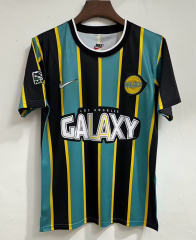 Retro Version 1998 Los Angeles Galaxy Home Black&Green Thailand Soccer Jersey AAA-4130