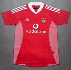Retro Version 02-03 Benfica Home Red Thailand Soccer Jersey AAA-4130