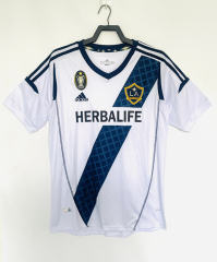 Retro Version 2012 Los Angeles Galaxy Home White Thailand Soccer Jersey AAA-811