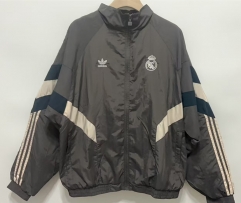 2024-2025 Real Madrid Light Gray Thailand Trench Coats-0255