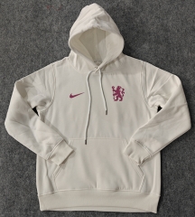 2024-2025 Chelsea White Thailand Soccer Tracksuit With Hat-LH