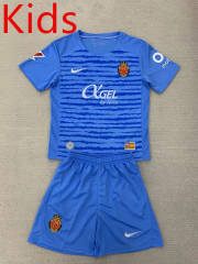 2024-2025 RCD Mallorca 2nd Away Blue Kids/Youth Soccer Uniform-AY