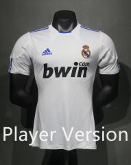 Player Version Retro Version 2010-2011 Real Madrid Home White Thailand Soccer Jersey AAA-4563