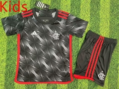 2024-2025 Flamengo2nd Away Black Kids/Youth Soccer Uniform-1947