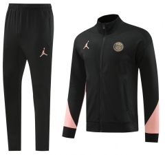 2024-2025 Jordan Paris SG Black Thailand Soccer Jacket Uniform-LH