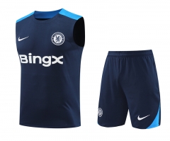 2024-2025 Chelsea Royal Blue Thailand Soccer Vest Uniform-418