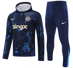 2024-2025 Chelsea Royal Blue Thailand Soccer TracksuitTracksuit With Hat-418