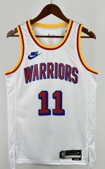 2025 Retro Golden State Warriors White #11 NBA Jersey-311
