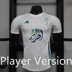Player Version 2024-2025 Special Version Algeria White Thailand Soccer Jersey AAA-888