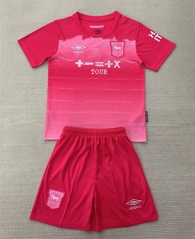 2024-2025 Ipswich Town 2nd Away Pink Soccer Uniform-AY