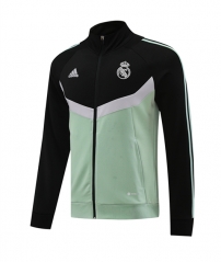 2024-2025 Real Madrid Light Green&Black Thailand Soccer Jacket -LH