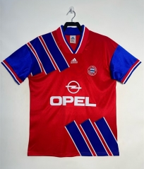 Retro Version 93-95 Bayern München Home Red Thailand Soccer Jersey AAA-811