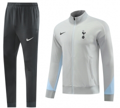 2024-2025 Tottenham Hotspur Gray Thailand Jacket Uniform-LH
