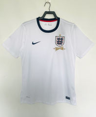 Retro Version 2013 England Home White Thailand Soccer Jersey AAA-811