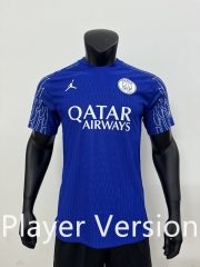 Player Version 2024-2025 Special Version Paris Blue Thailand Soccer Jersey AAA-4506