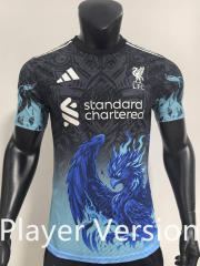 Player Version 2024-2025 Liverpool Blue&Black Thailand Soccer Jersey AAA-SJ